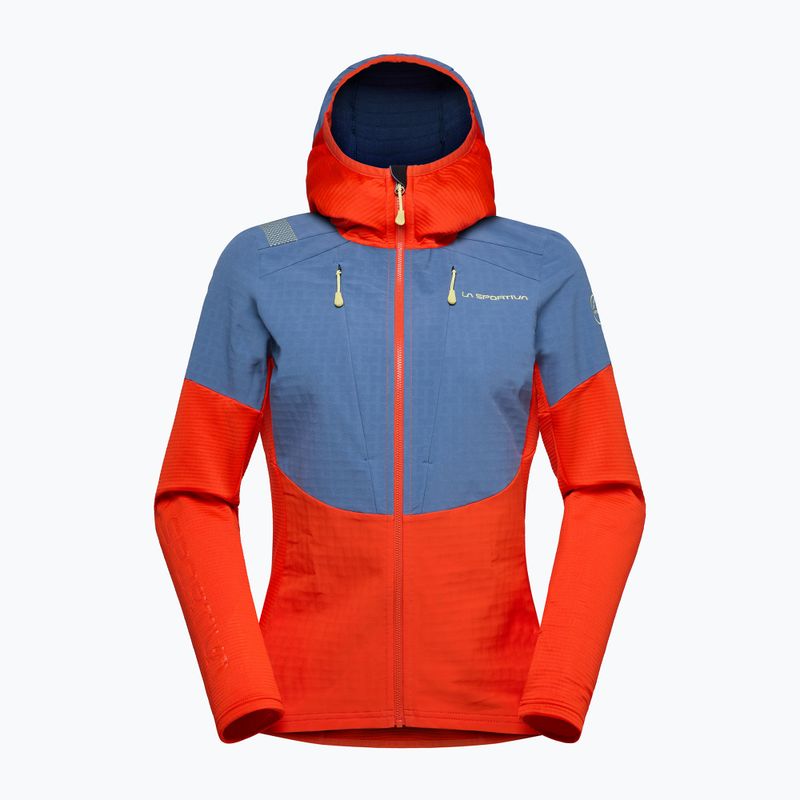 Кофта жіноча La Sportiva Session Tech Hoody cherry tomato/ moonlight