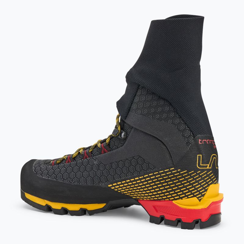 Черевики високогірні чоловічі La Sportiva Trango Pro GTX black/ yellow 3