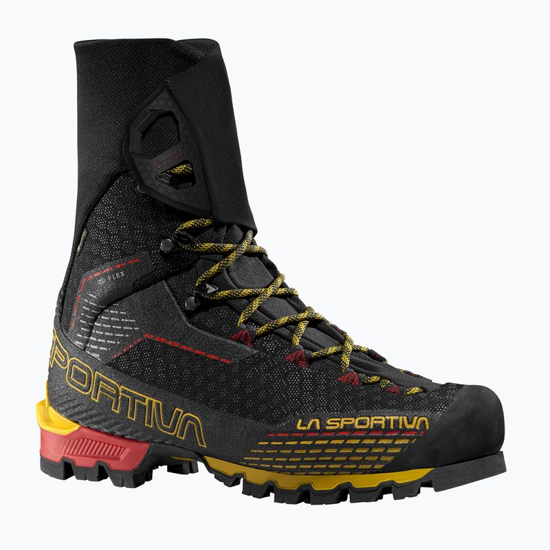 Черевики високогірні чоловічі La Sportiva Trango Pro GTX black/ yellow 8