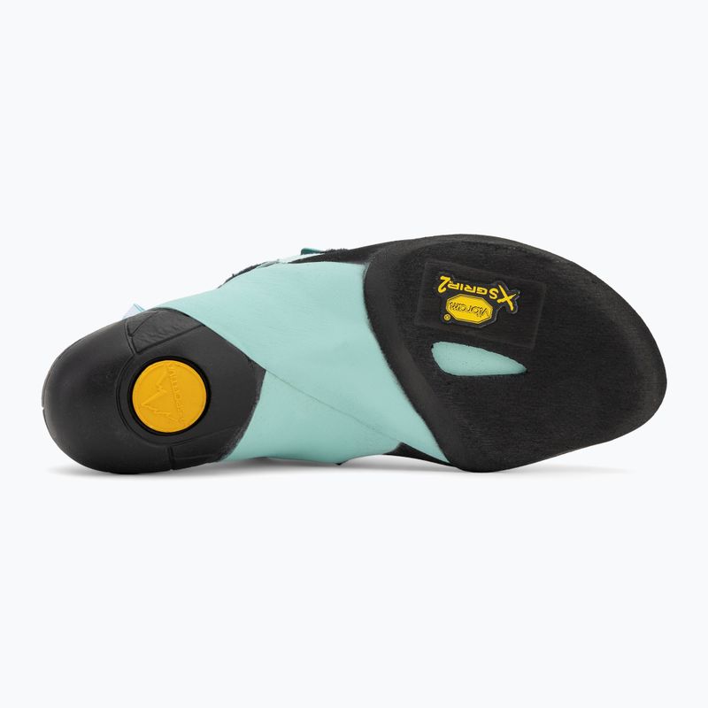 Взуття для скелелазіння жіноче La Sportiva Skwama Vegan carbon / turquoise 4