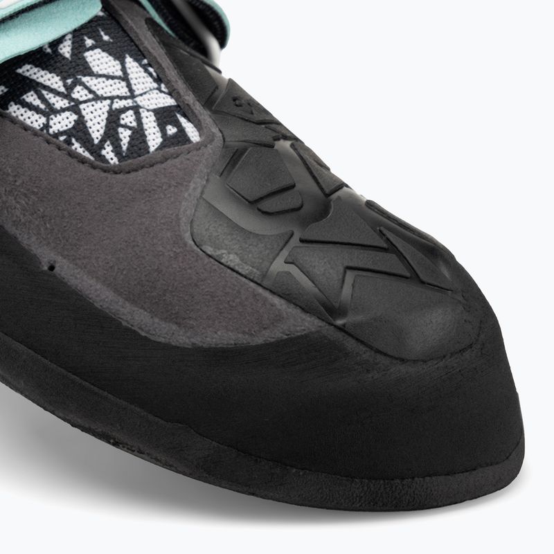 Взуття для скелелазіння жіноче La Sportiva Skwama Vegan carbon / turquoise 7