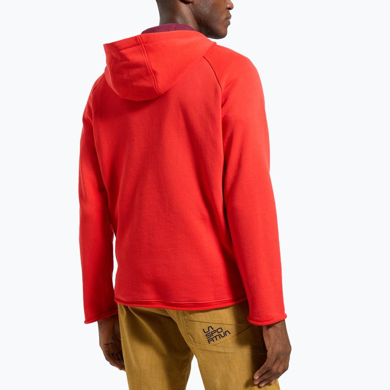 Кофта трекінгова чоловіча La Sportiva Telendos Hoody mountain red 2