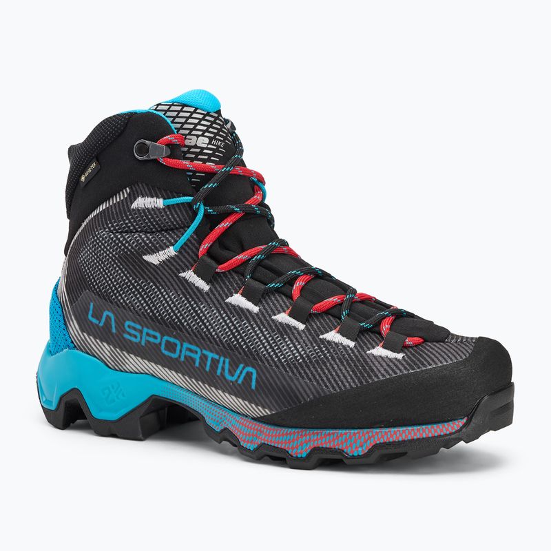 Черевики трекінгові жіночі La Sportiva Aequilibrium Hike GTX carbon/malibu blue