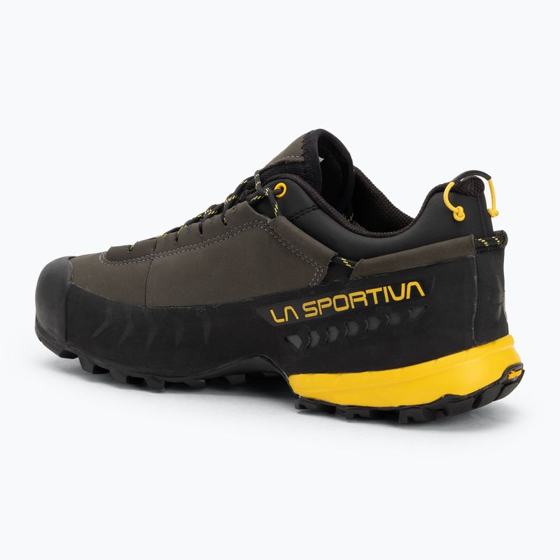 Черевики гірські чоловічі La Sportiva TX5 Low GTX carbon/ yellow 3