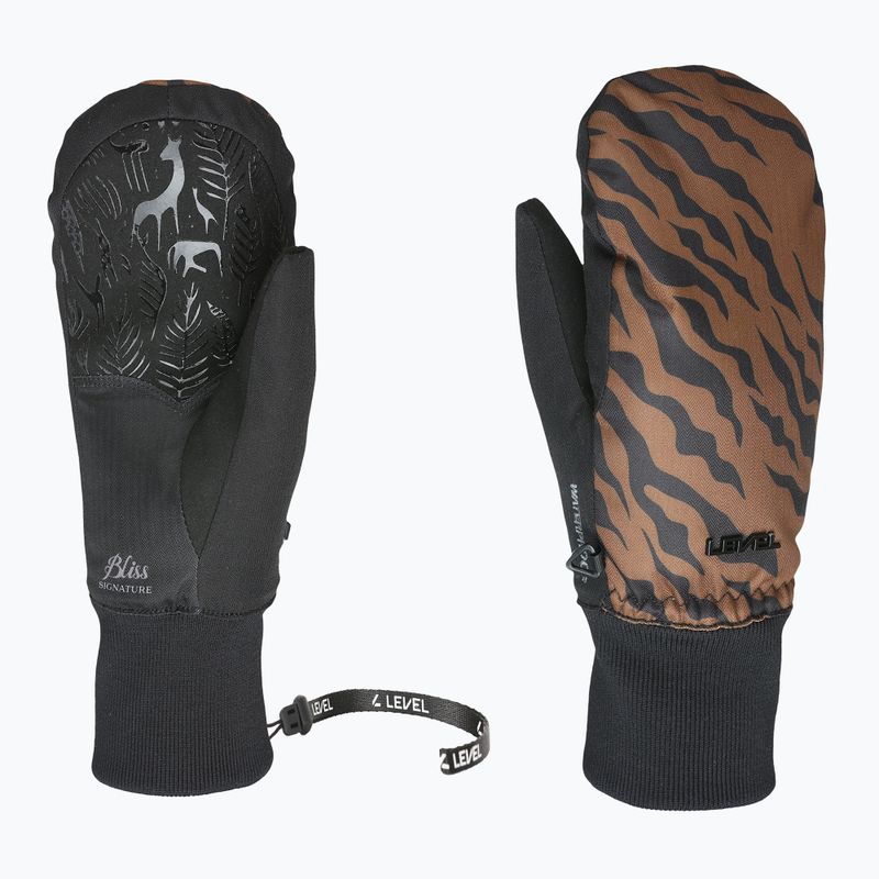Рукавиці лижні жіночі Level Coral Mitt black/camo