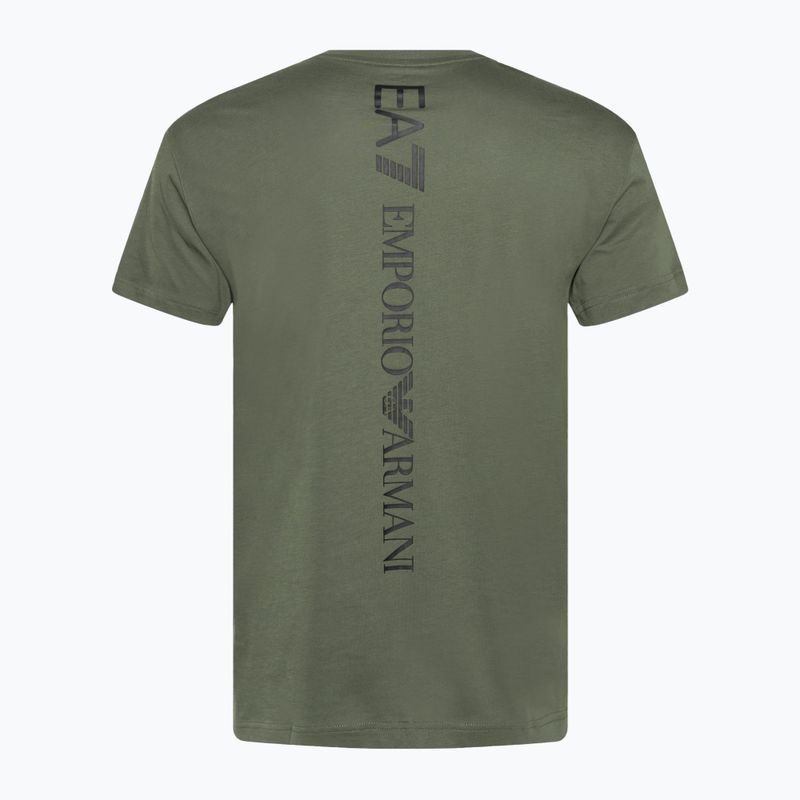 Чоловіча футболка EA7 Emporio Armani Train Series з розширеним логотипом жука 2