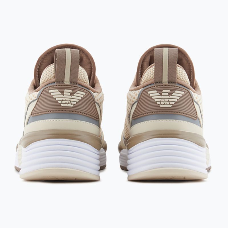 Кросівки EA7 Emporio Armani Ace Runner Mesh whitecap grey/ portabella 10