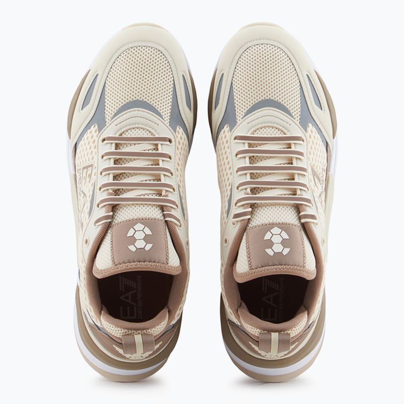 Кросівки EA7 Emporio Armani Ace Runner Mesh whitecap grey/ portabella 12