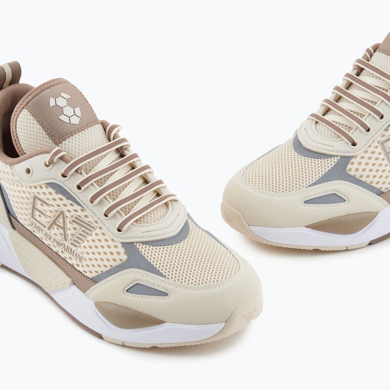 Кросівки EA7 Emporio Armani Ace Runner Mesh whitecap grey/ portabella 13