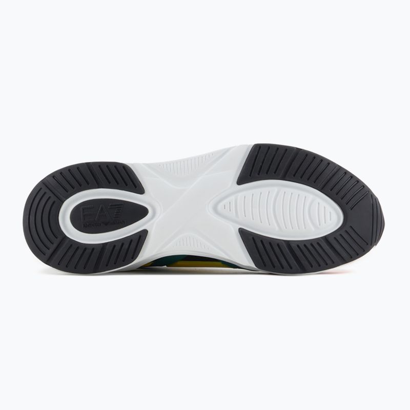 Кросівки EA7 Emporio Armani Infinity Cage black/ evergreen/ orange fluo 11