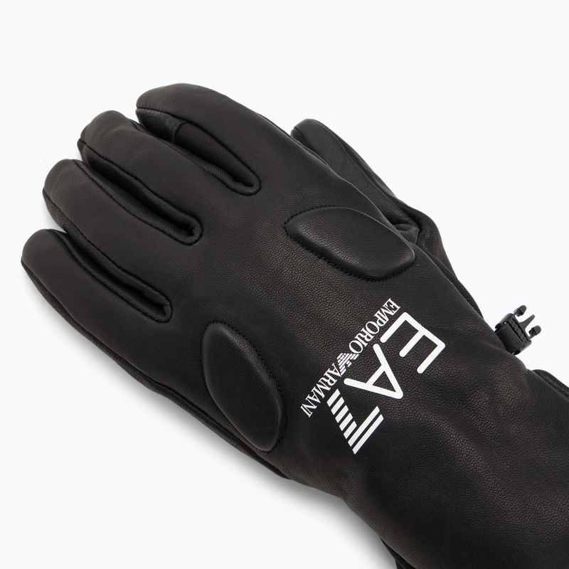 Рукавиці гірськолижні чоловічі EA7 Emporio Armani Ski Technical no rings black 4