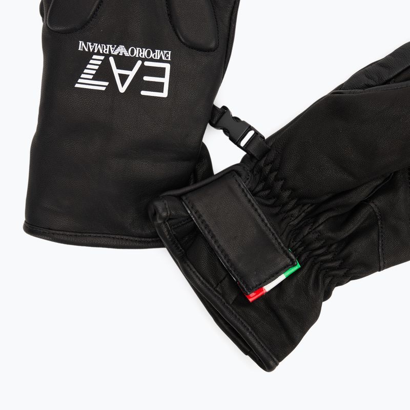 Рукавиці гірськолижні чоловічі EA7 Emporio Armani Ski Technical no rings black 5