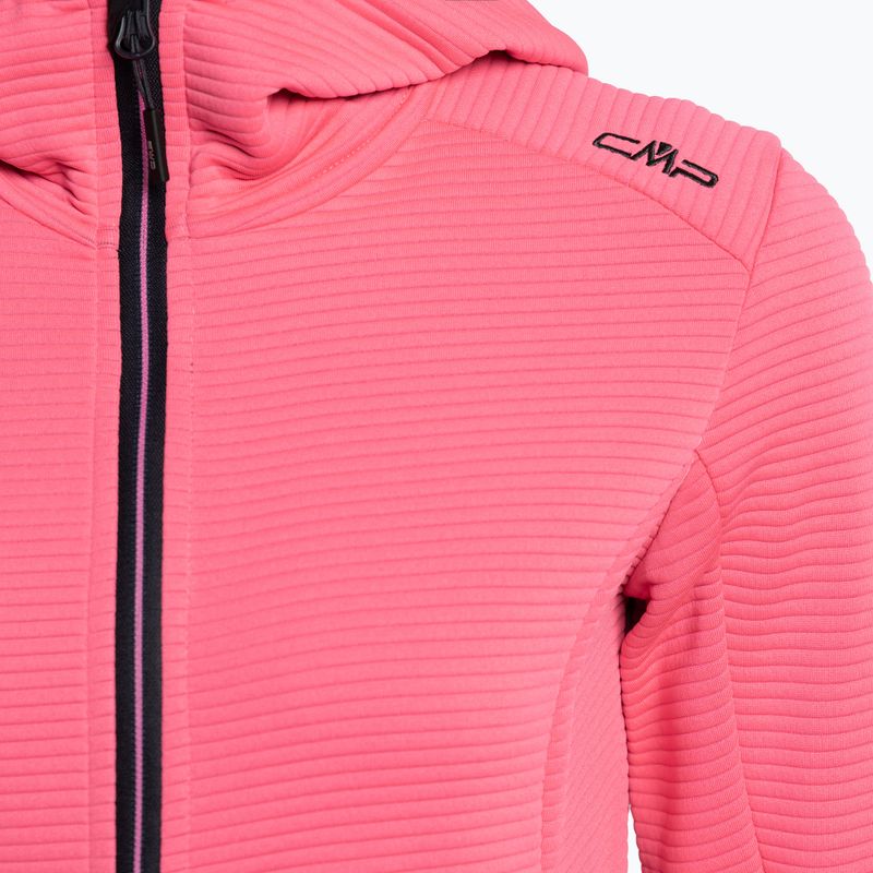 Кофта трекінгова жіноча CMP рожева 33E6546/B351 3