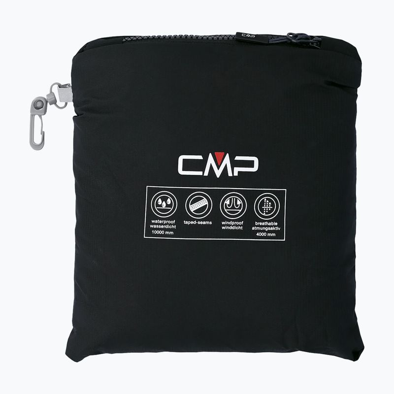 Чоловіча водонепроникна куртка CMP 39X7367 Snaps Hood black 4