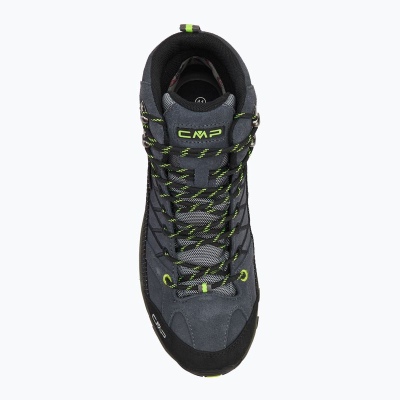 Черевики трекінгові чоловічі CMP Rigel Mid grey/yellow fluo 5
