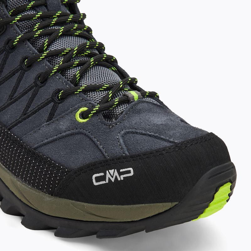 Черевики трекінгові чоловічі CMP Rigel Mid grey/yellow fluo 7