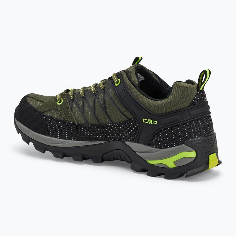 Черевики трекінгові чоловічі CMP Rigel Low Wp jungle/yellow fluo 3