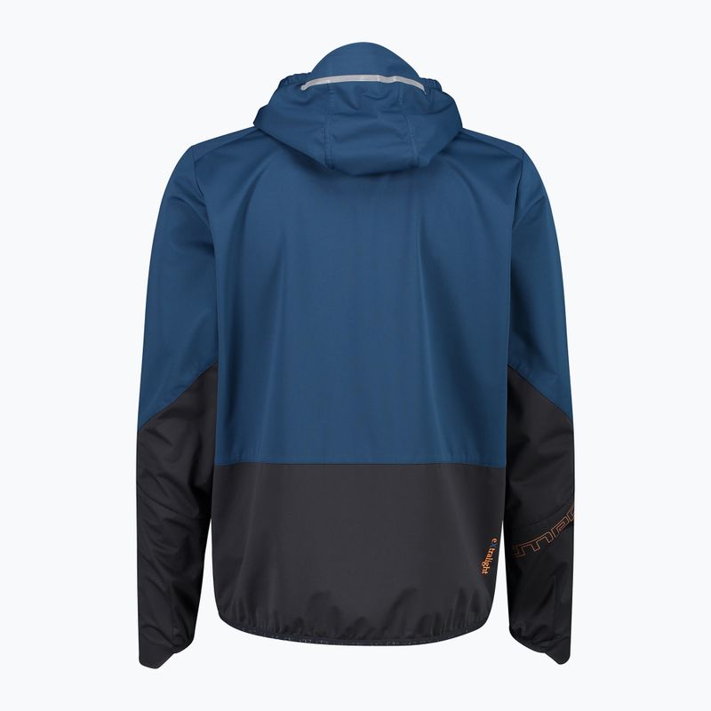 Чоловіча куртка з софтшелу CMF Zip Hood bluesteel 2