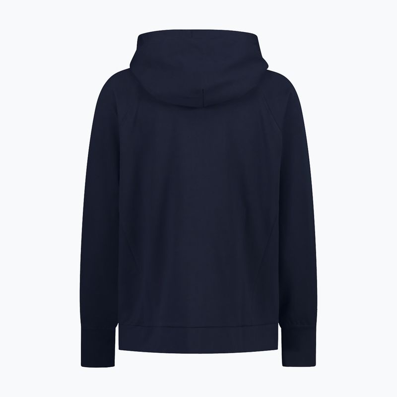 Кофта жіноча CMP 34D7116 Fix Hood black/blue 2