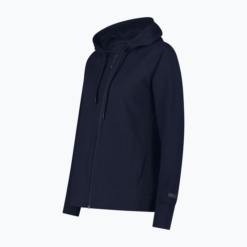 Кофта жіноча CMP 34D7116 Fix Hood black/blue 3