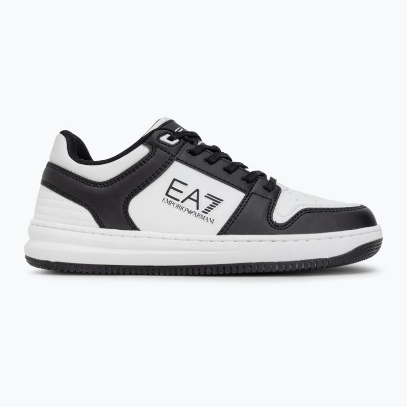 Кросівки чоловічі EA7 Emporio Armani Slasher black/white 2