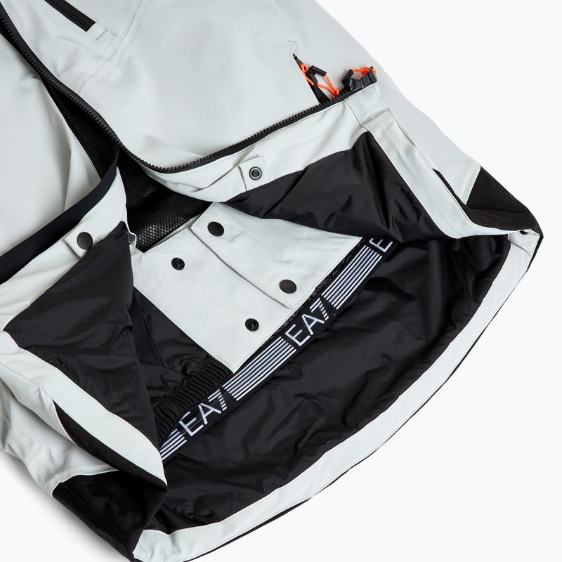 Куртка гірськолижна чоловіча EA7 Emporio Armani Ski Cortina Fashion Toray quiet gray 6