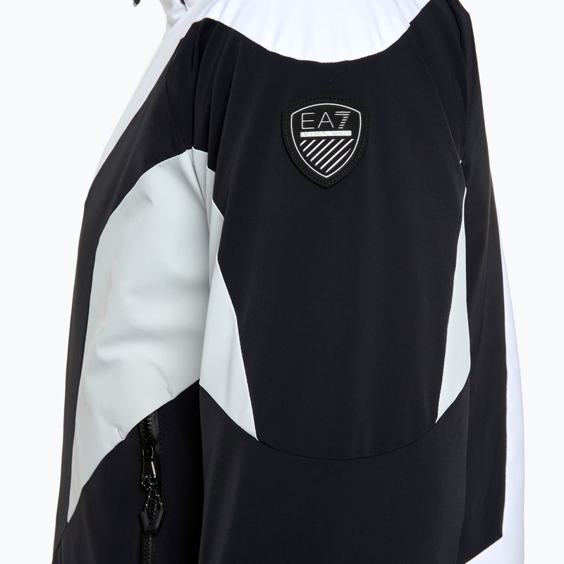 Куртка гірськолижна чоловіча EA7 Emporio Armani Ski Cortina Colorblock Toray black 3