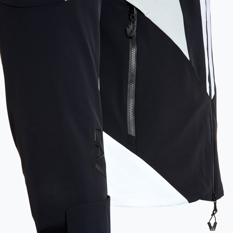 Куртка гірськолижна чоловіча EA7 Emporio Armani Ski Cortina Colorblock Toray black 6