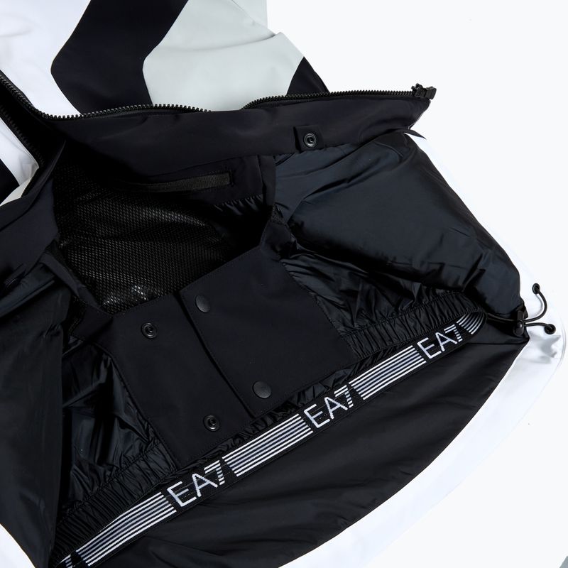 Куртка гірськолижна чоловіча EA7 Emporio Armani Ski Cortina Colorblock Toray black 7