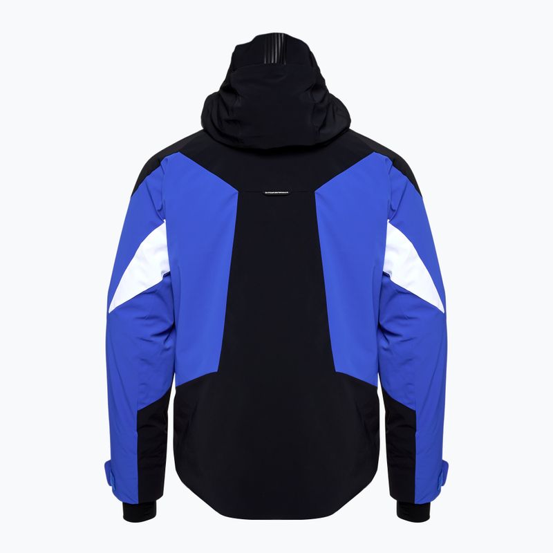 Куртка гірськолижна чоловіча EA7 Emporio Armani Ski Cortina Colorblock Toray new royal blue 2