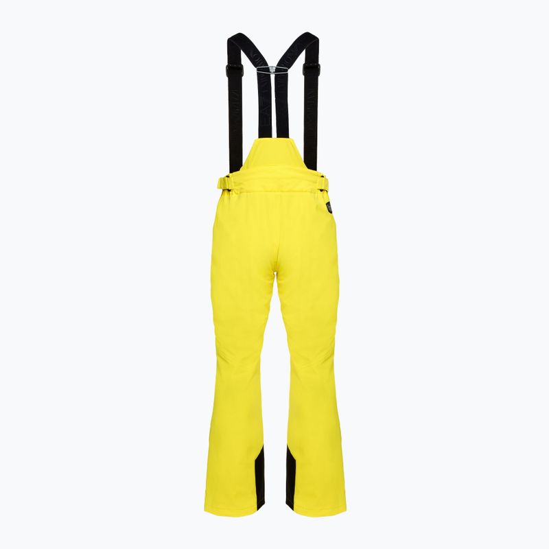 Штани гірськолижні чоловічі EA7 Emporio Armani Ski Kitzbuhel Protectum blazing yellow 2