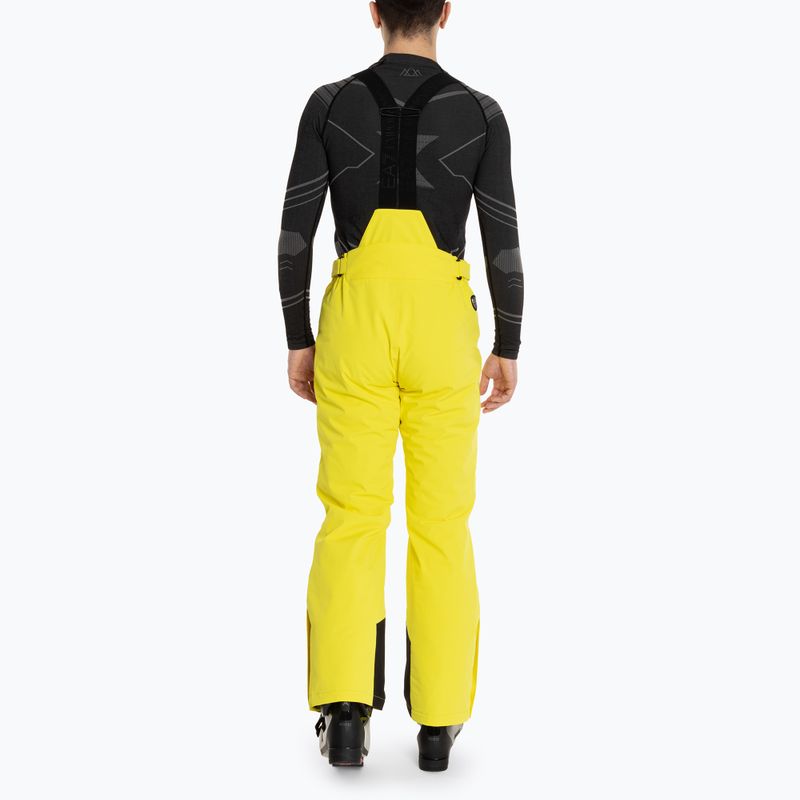 Штани гірськолижні чоловічі EA7 Emporio Armani Ski Kitzbuhel Protectum blazing yellow 2