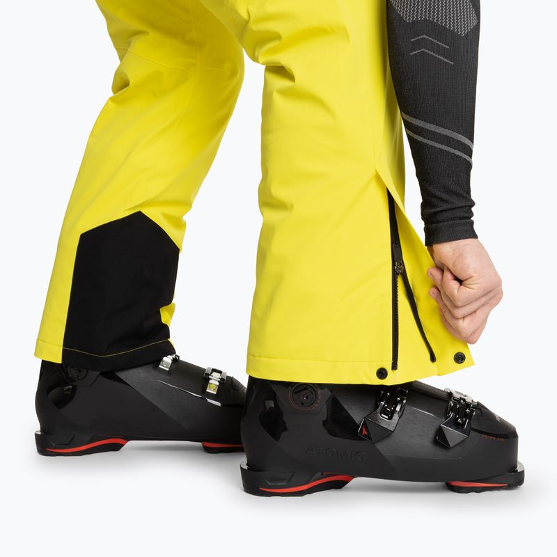 Штани гірськолижні чоловічі EA7 Emporio Armani Ski Kitzbuhel Protectum blazing yellow 5