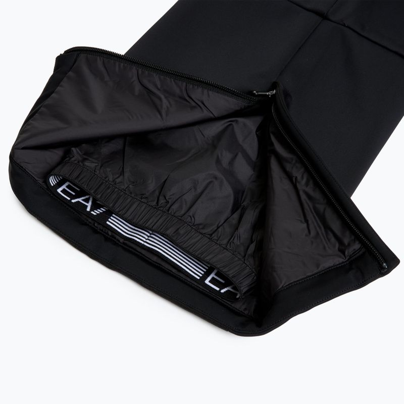 Штани гірськолижні чоловічі EA7 Emporio Armani Ski Kitzbuhel Softshell black 3