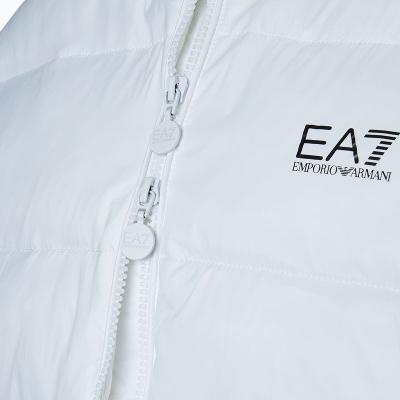 Куртка жіноча EA7 Emporio Armani Train Shiny ECO Extra Padded Bomberka white 5