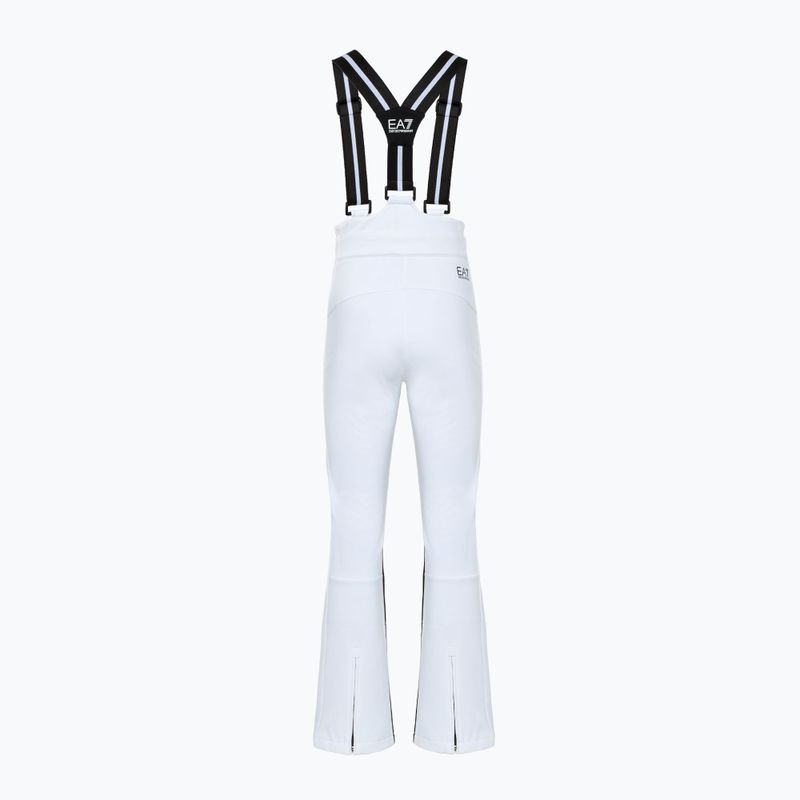 Штани гірськолижні жіночі EA7 Emporio Armani Ski St. Moritz Fashion white 2