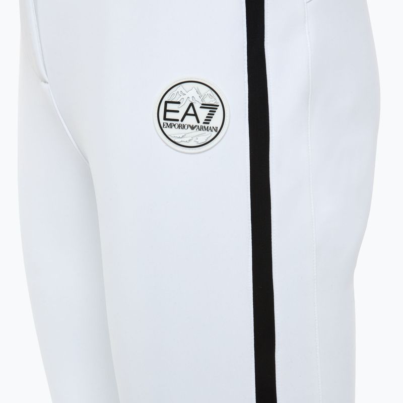 Жіночі гірськолижні штани EA7 Emporio Armani Ski St. Moritz Fashion білі 3