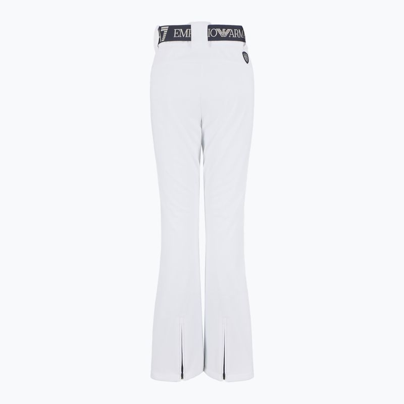 Штани гірськолижні жіночі EA7 Emporio Armani Ski Kitzbuhel High Waisted Softshell white 2