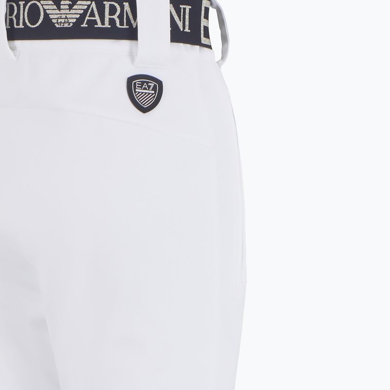 Штани гірськолижні жіночі EA7 Emporio Armani Ski Kitzbuhel High Waisted Softshell white 3