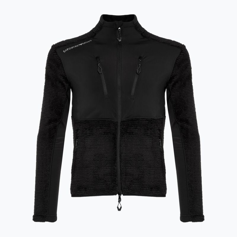 Кофта гірськолижні чоловіча EA7 Emporio Armani Ski Cortina Polarfleece T-Top black