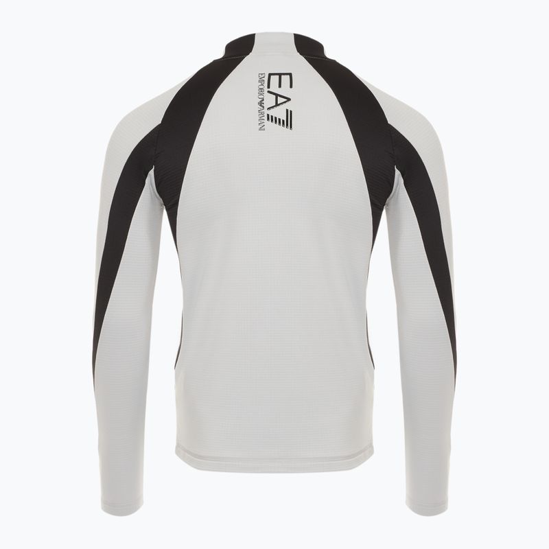 Кофта гірськолижні чоловіча EA7 Emporio Armani Ski St. Moritz Powerstretch T-Top quiet gray 2
