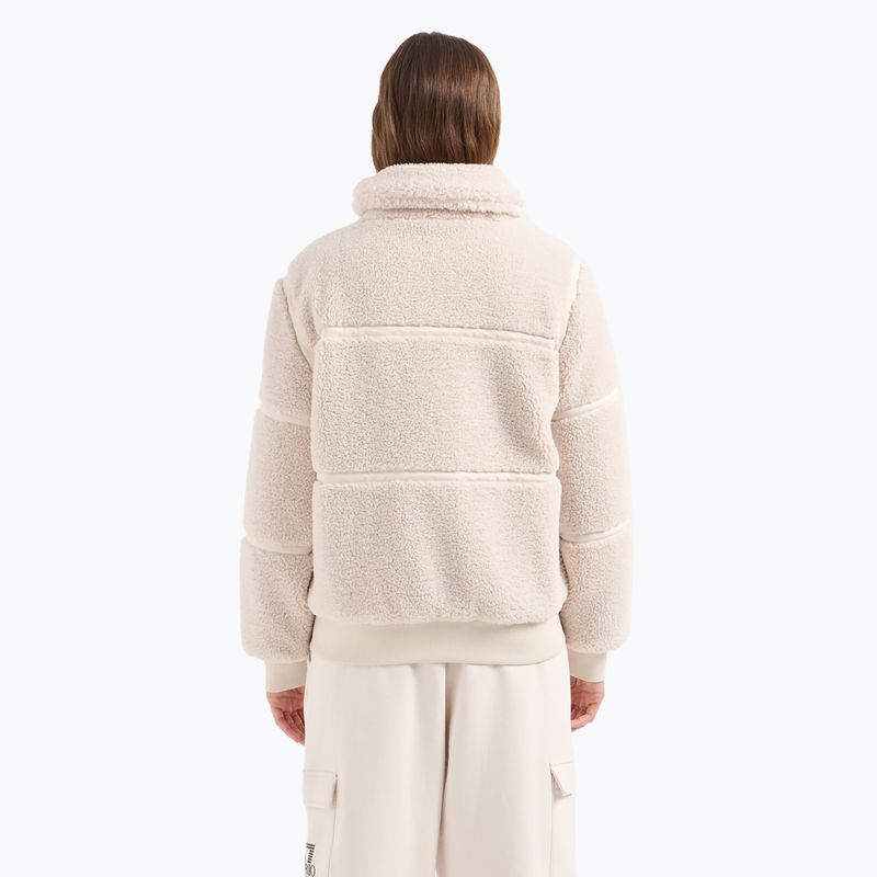 Куртка жіноча EA7 Emporio Armani Train Contemporary Sport Teddy white sand 3