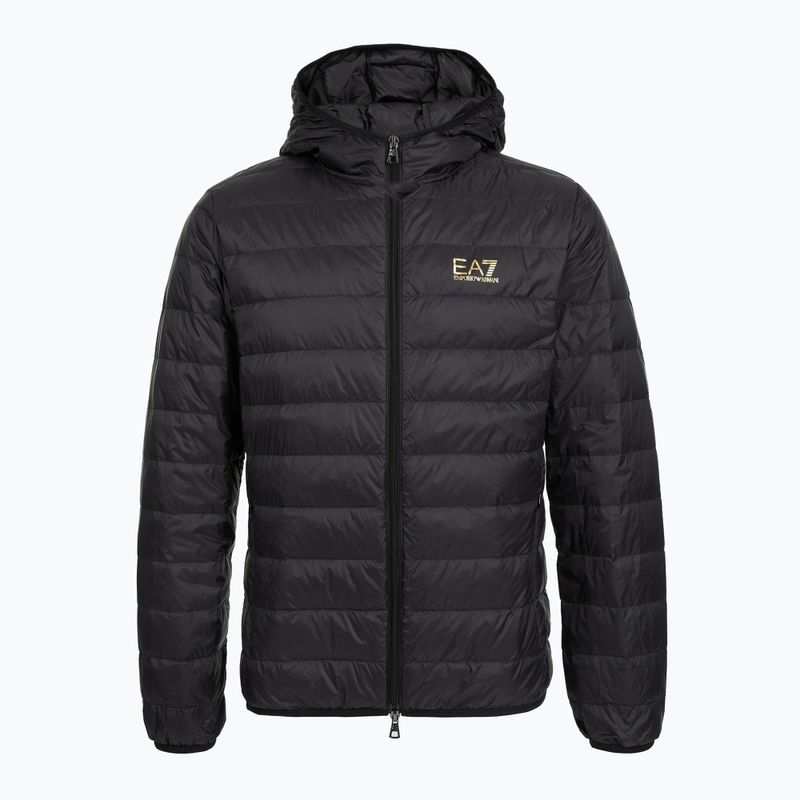 Куртка чоловіча EA7 Emporio Armani Train Core Id Down Light Jacket Hoodie black