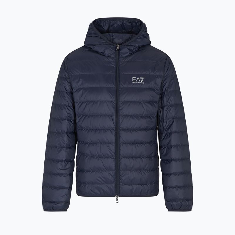 Куртка чоловіча EA7 Emporio Armani Train Core Id Down Light Jacket Hoodie armani blue