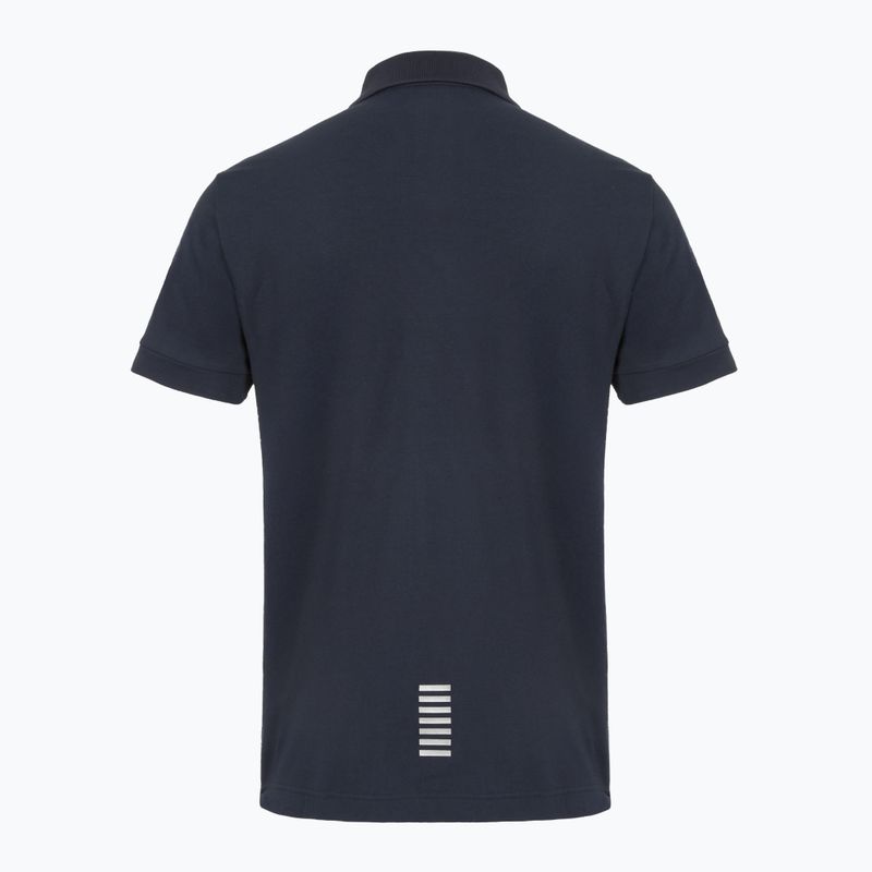 Футболка поло чоловіча EA7 Emporio Armani Core Identity Polo armani blue 2