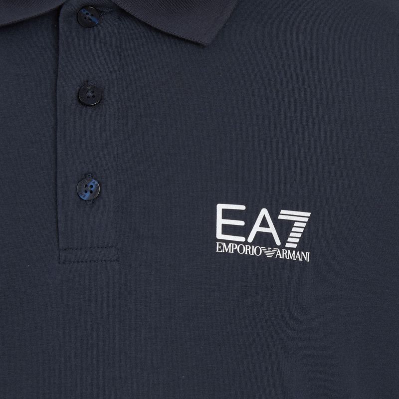 Футболка поло чоловіча EA7 Emporio Armani Core Identity Polo armani blue 3