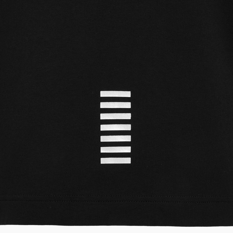Футболка поло чоловіча EA7 Emporio Armani Core Identity Polo black 4