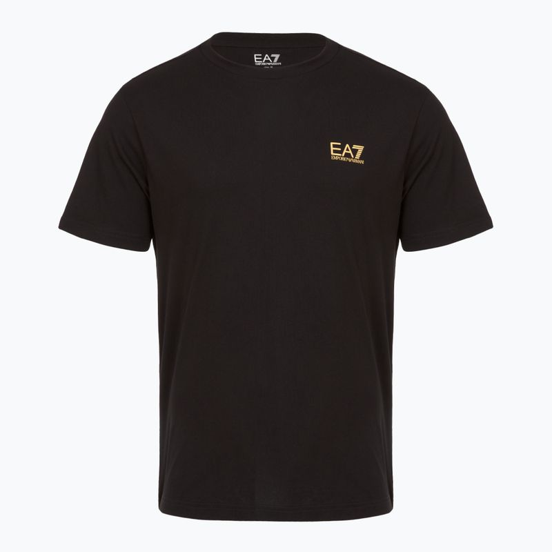Чоловіча футболка EA7 Emporio Armani Pima Cotton Core Identity чорна