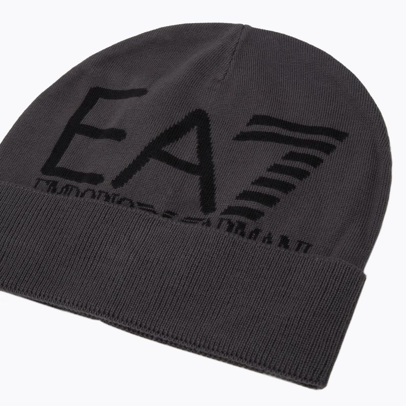 Шапка зимова EA7 Emporio Armani Mountain Visibility Beanie armani blue / asphalt 3