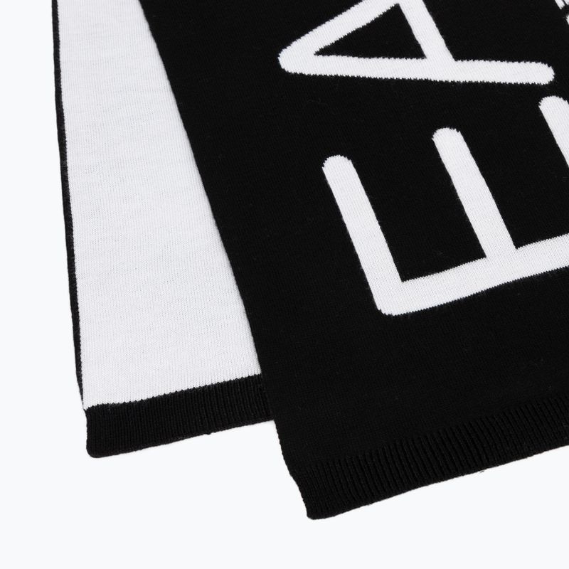 Шарф EA7 Mountain Visibility black / white 2